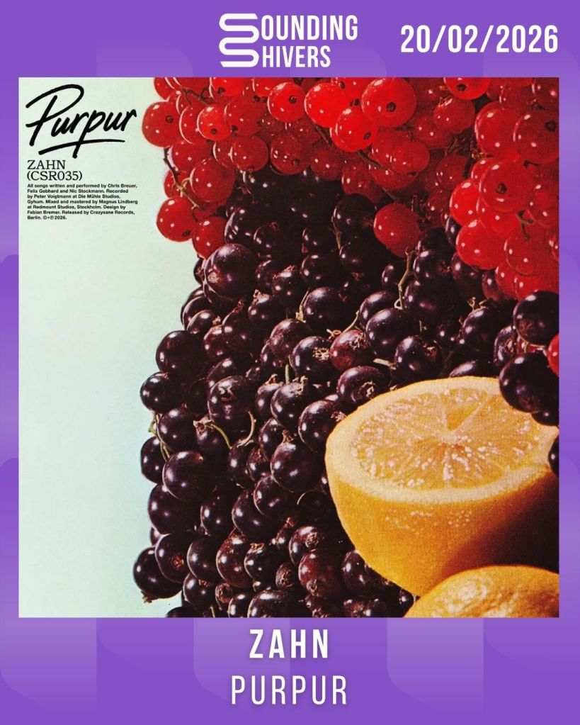 #Album : Zahn – Purpur (20/02/2026)