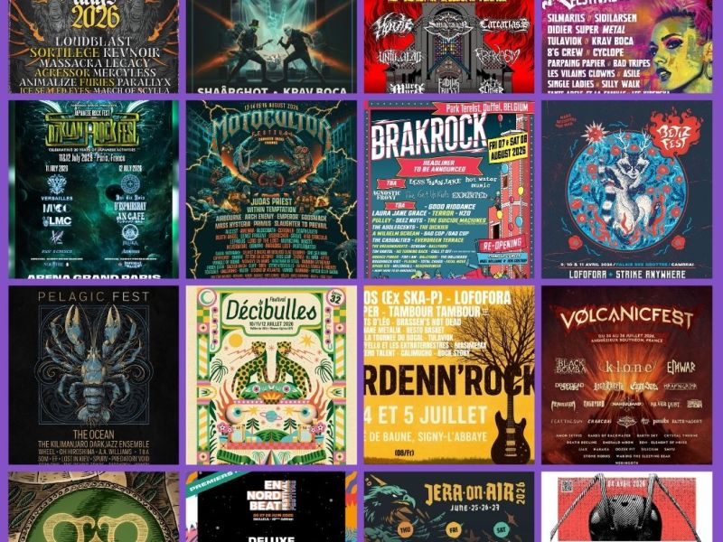 #Agenda : Les festivals immanquables de 2026