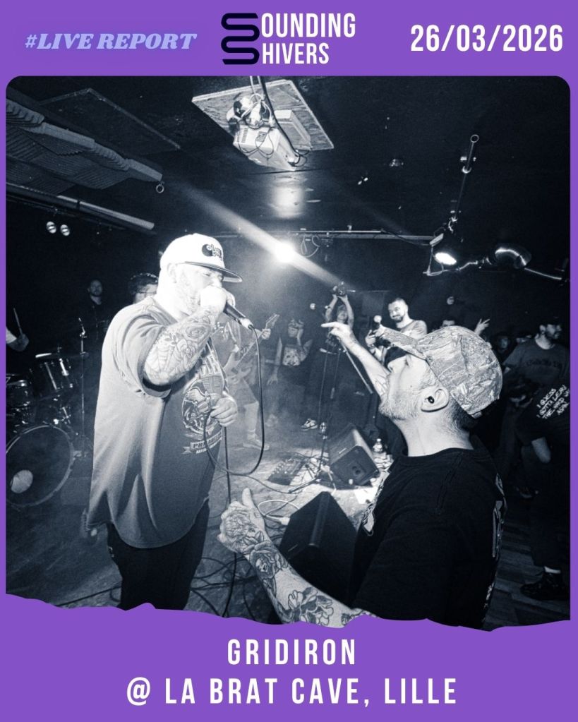 #Live : Gridiron + Despize + Demonstration of Power @ La Brat Cave, Lille – 26/03/2026