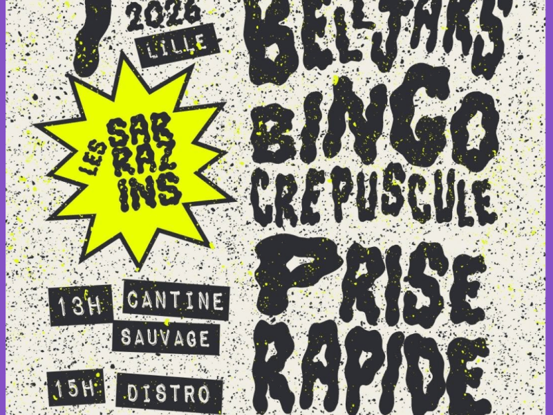 #Live : Dirty Slap Fest Jour 3 @ Les Sarrazins, Lille – 07/06/2026