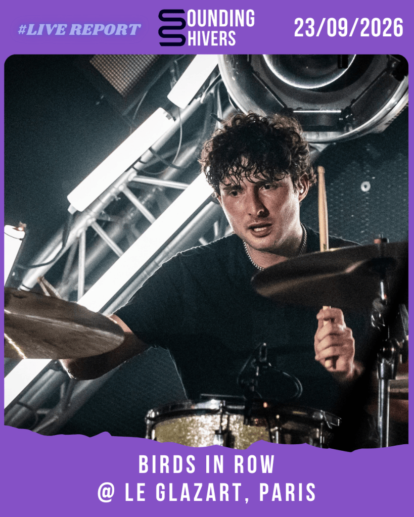 #Live : Birds In Row + Karaba F.C. + Without Skin @ Glazart, Paris – 23/09/2026