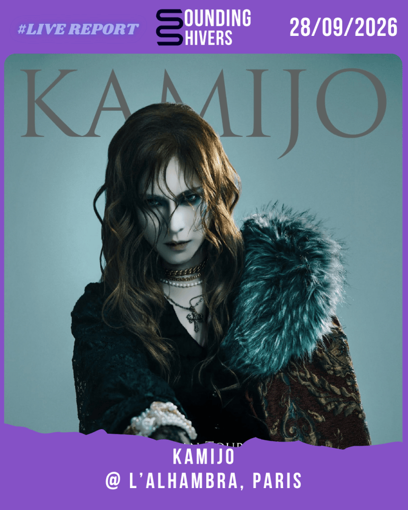 #Live : Kamijo @ L&rsquo;Alhambra, Paris – 28/09/2026