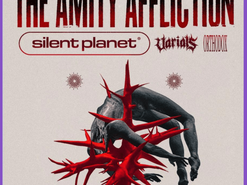 #Live : The Amity Affliction + Silent Planet + Varials + Orthodox @ Kavka Zappa, Anvers – 07/10/2026